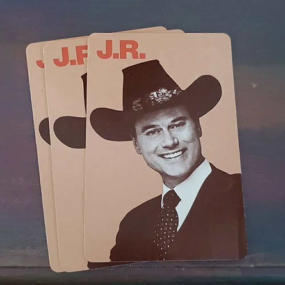 Vintage 1980 DALLAS Card Game - J R Ewing